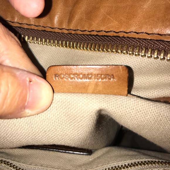 Burberry Check Canvas Leather Hobo Bag Tote - Picture 6 of 8